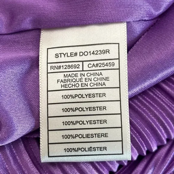 NWT Steve Madden Dahlia Purple Pleated Cami Top Nordstrom Size XS - Picture 6 of 7